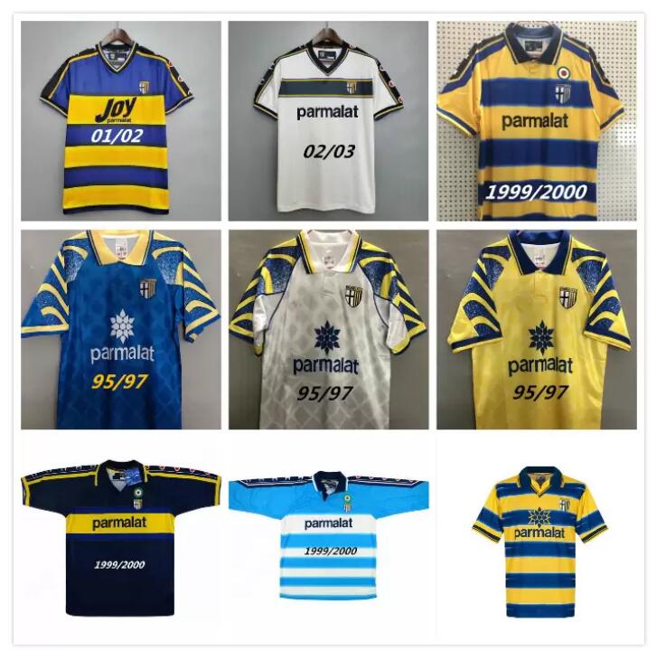 

01 02 03 Parma Retro soccer Jersey 1998 1999 2000 98 99 00 FUSER 8 BAGGIO 9 CRESPO 10 ORTEGA 11 AMOROSO Football shirt, Green