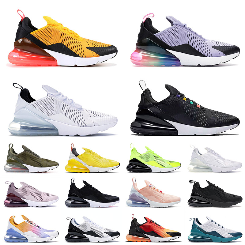 

OG Mens Running Shoes Triple White Black Multi 270 University Gold Be True Tiger Medium Olive Photon Blue 27C Women Tennis Trainers Sneakers 36-45, B47 philippines 36-45