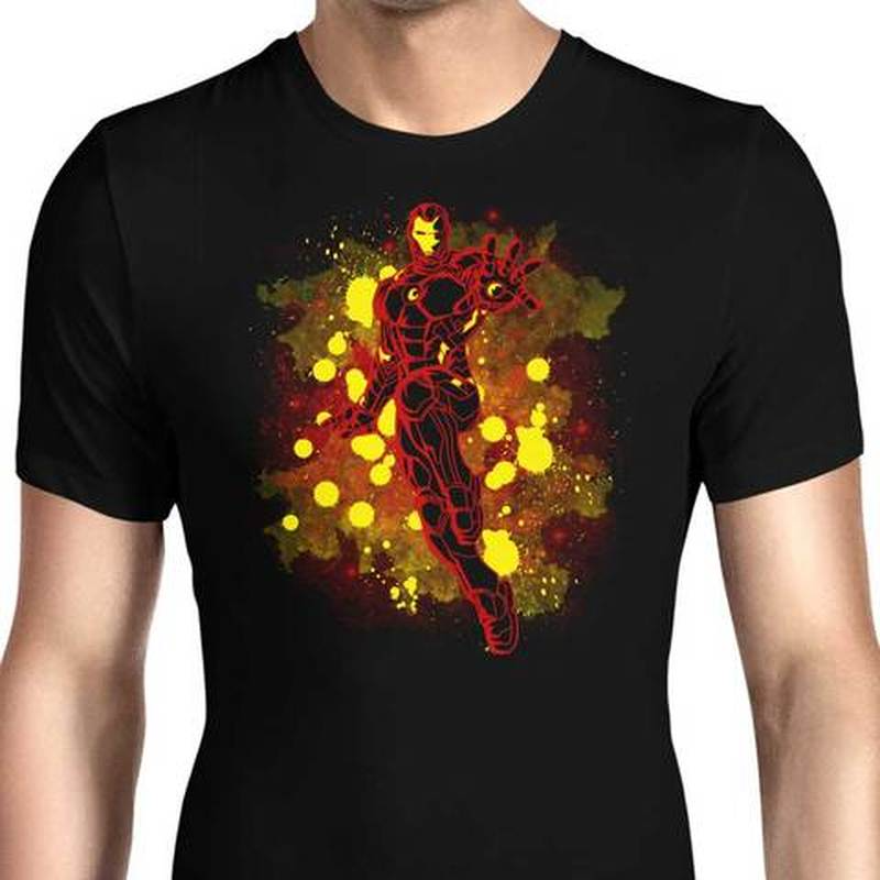 

European Style Spiderman Pattern Ins Wind Round Neck Men's and Women's Short-sleeved T-shirts Are Comfortable and Loose, White;black