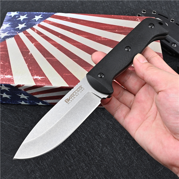 

highquality Kabar BK2 Hunting knife D2 blade G10 handle camping outdoor Fishing Selfdefense Hiking EDC Tactical Combat tool BM