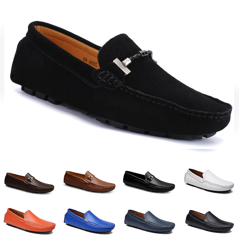 

2021 non-brand men running shoes black white grey navy blue suede mens fashion trainer sneakers outdoor jogging walking 40-45 color 218, Burgundy