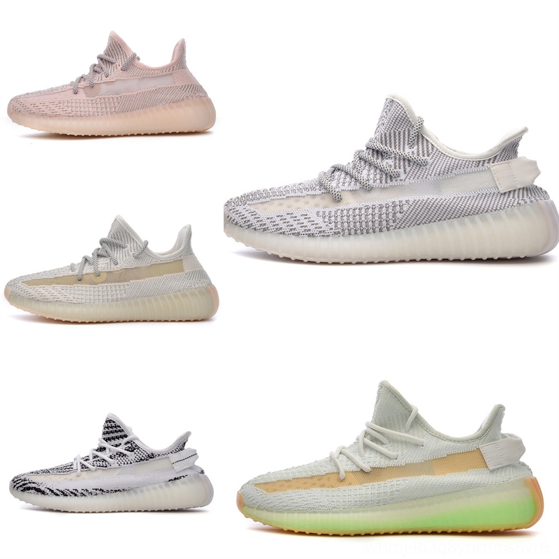 

iidra with boxkanye lightzyon shoes 350 ashpearl running earth fade tail west static black reflective womens mens