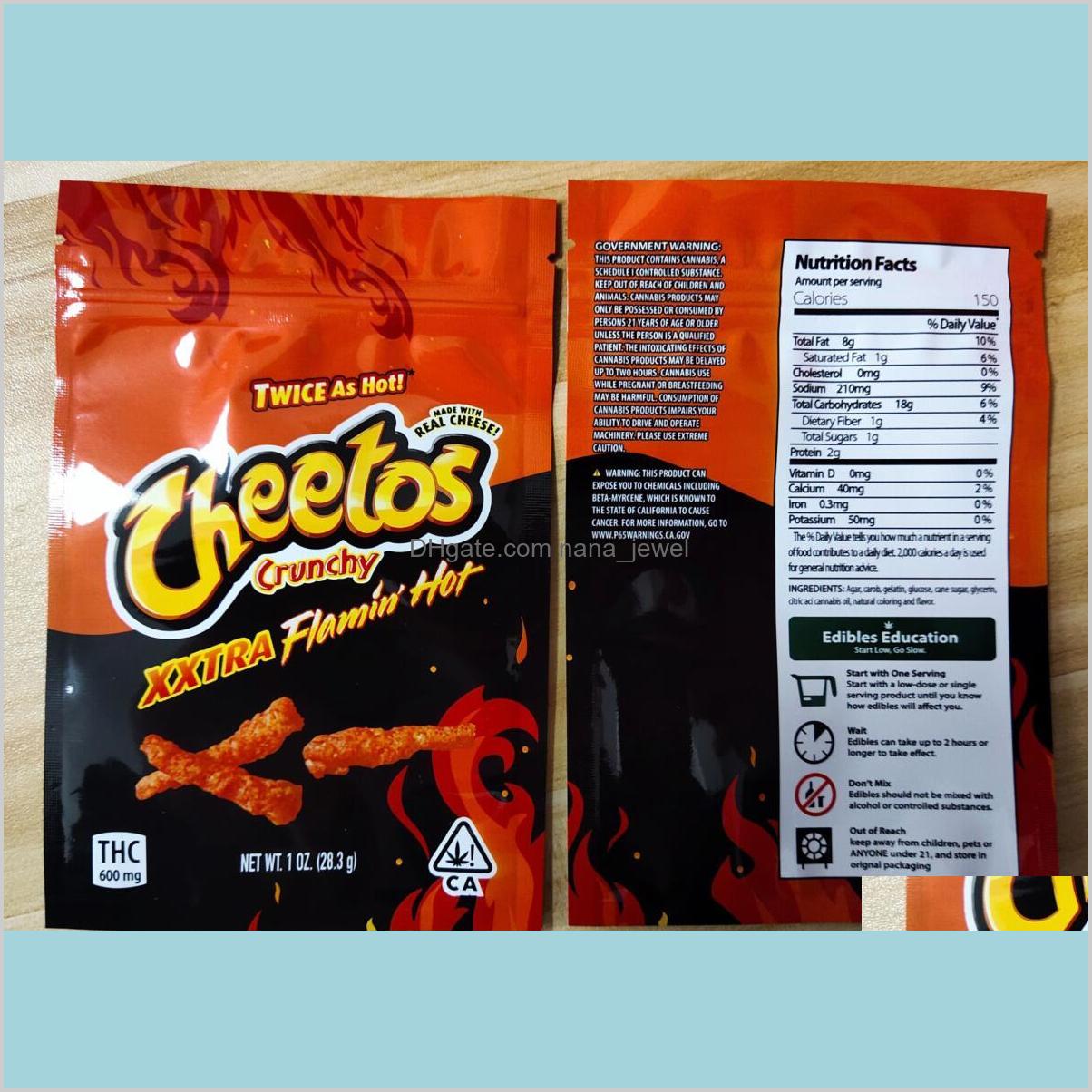 

Packing Office School Business Industrial Crunchy Me Mylar Packaging 710 Edibles Gummy Package For Fritos Dorrit Cheese Flavor Smell P