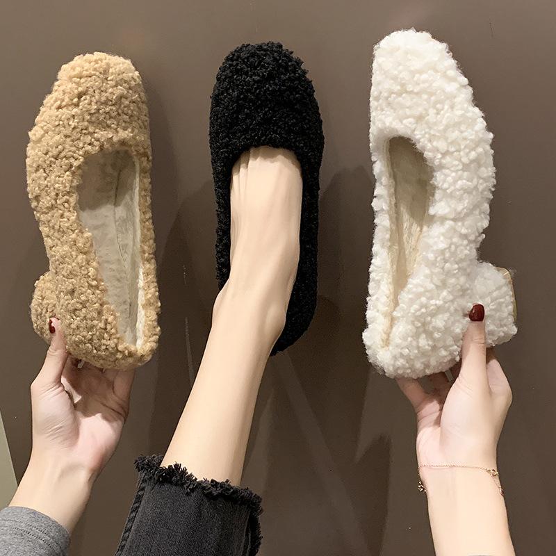 

Dress Shoes 2021 3cm Heels Chunky Sandals Outside Shoe Square Toe Shallow Mouth Lace-Up Slip On Pumps Clogs For Women Latest 5cm Blo