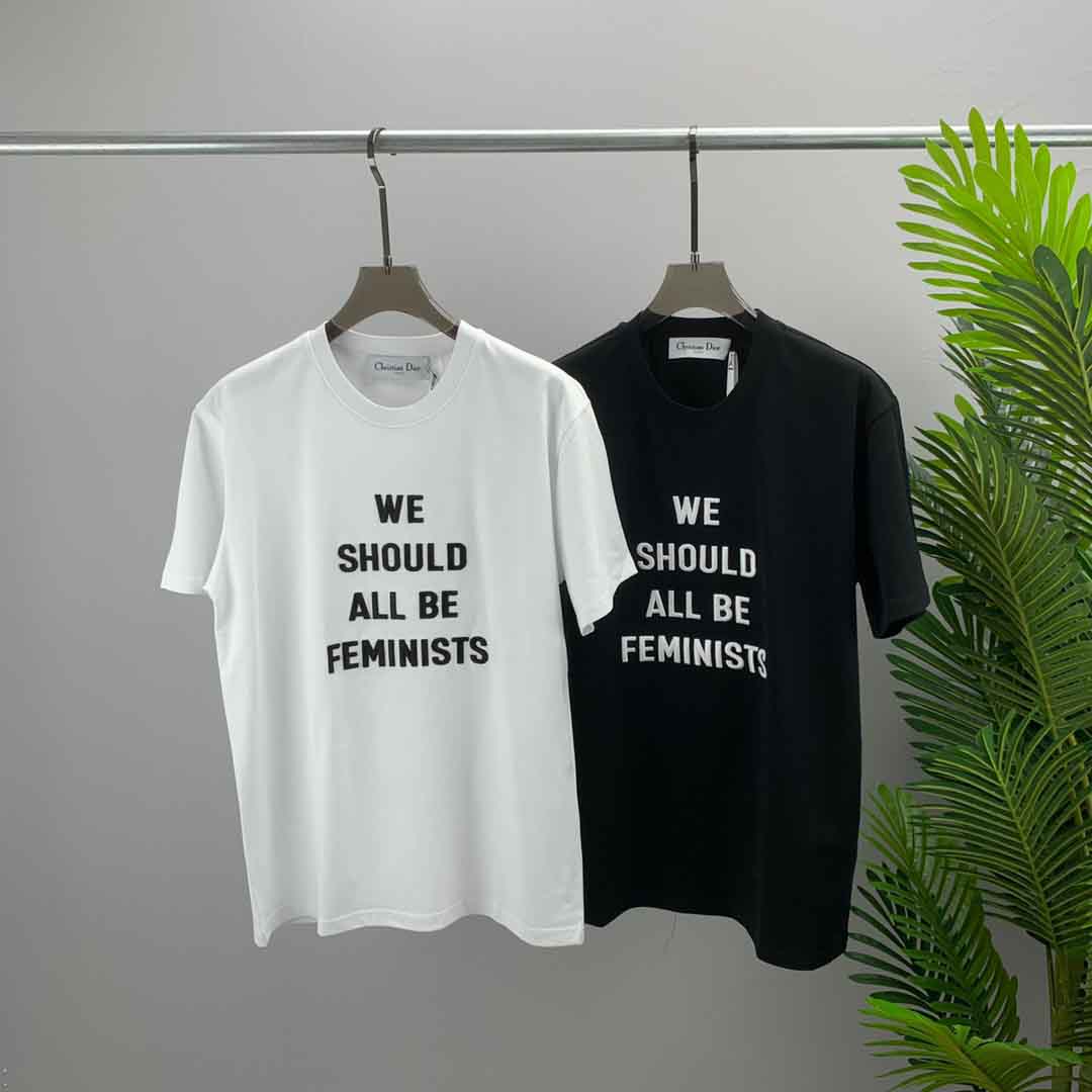 

2021ss spring and summer new high grade cotton printing short sleeve round neck panel T-Shirt Size: -l-xl-xxl-xxxl Color: black white rff43t