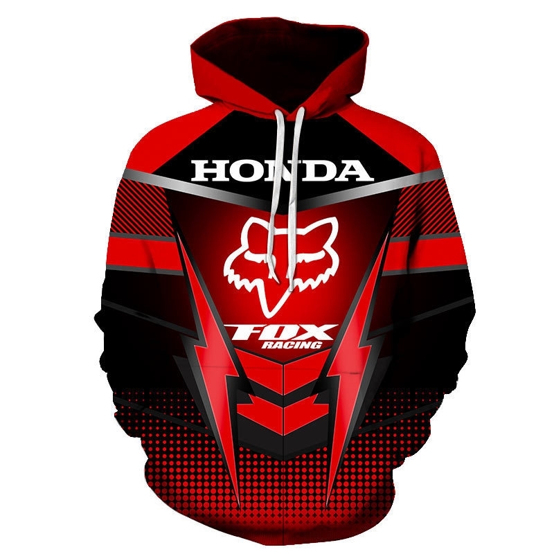 

New 3D cool digital printing Pullover fashion hooded men's sweater, Black