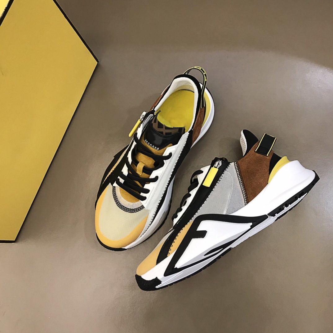 

Top quality Shoes luxury Designer Men wear sneakers with elastic straps, side zippers, Red;white