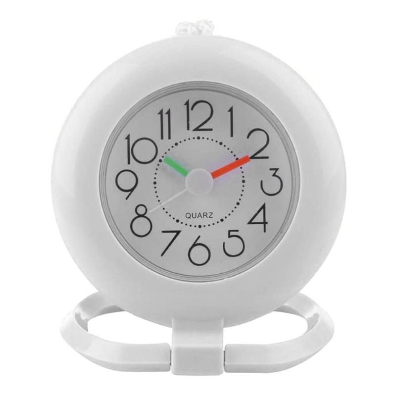 

Wall Clocks Clock Bathroom Shower Slate Towel Ring With Hanging Kitchen Waterproof