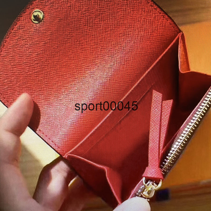 

Wholesale M62361 ROSALIE COIN PURSE Mini Pocket Short Women Compact Wallet Card Holders Leather Emilie Sarah Victorine Wallets 62361, Only dust bag