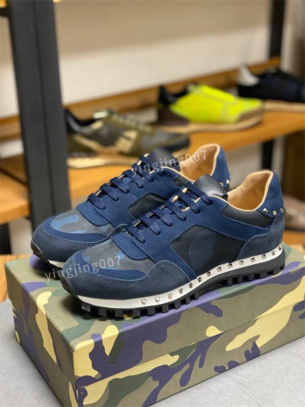 

2022 Casual shoes boots women Travel 100% leather lace-up sneaker Valentinoes shoes fashion designer Running Trainers Letters man shoe Printed gym sneakers 39-46, 03