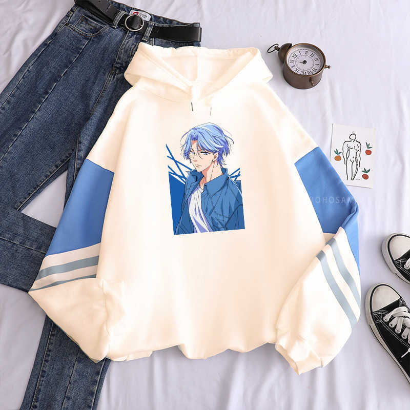 

Anime SK8 the Infinity - Langa Skate Hoodie Men Hip Hop Streetwear Cartoon Skateboard Clothes Men Long Sleeve Winter Sweatshirts Y0927, Blue