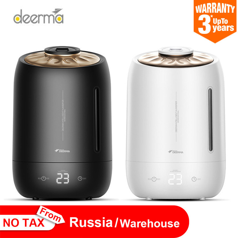

Deerma 5l Air Home Ultrasonic Humidifier Touch Version Air Purifying For Air-conditioned Rooms Office Household D5