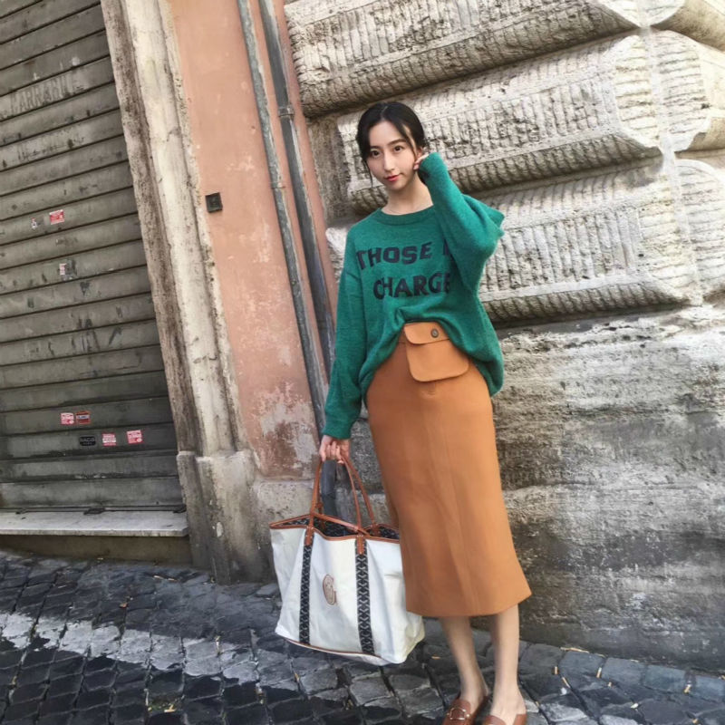 

goyar Goya shopping beach travel large capacity Commuter women leather double side Tote bag