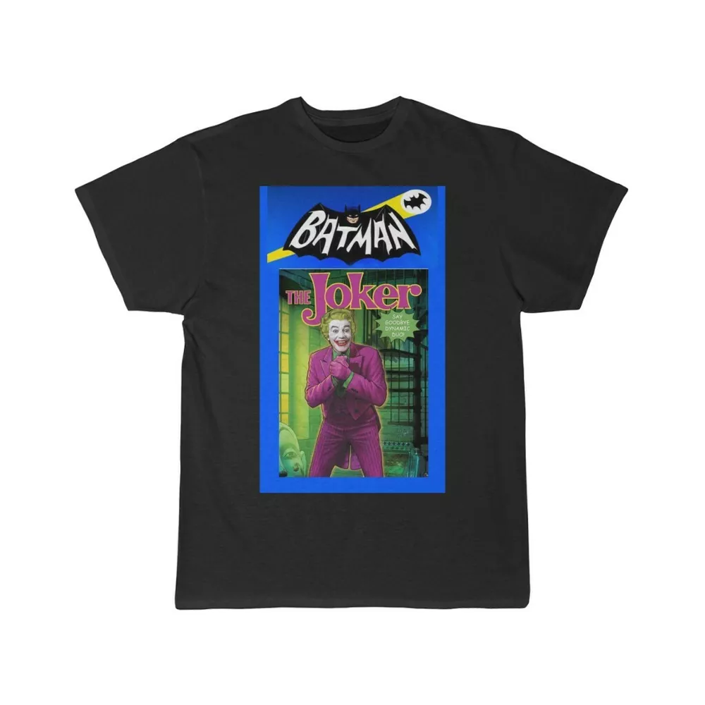 

BATMAN 1966 TV Show Joker Short Sleeve Tee, White;black