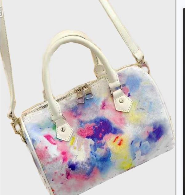 

2021 designer's ink jet pillow bag can be used for one shoulder, 1#20cm