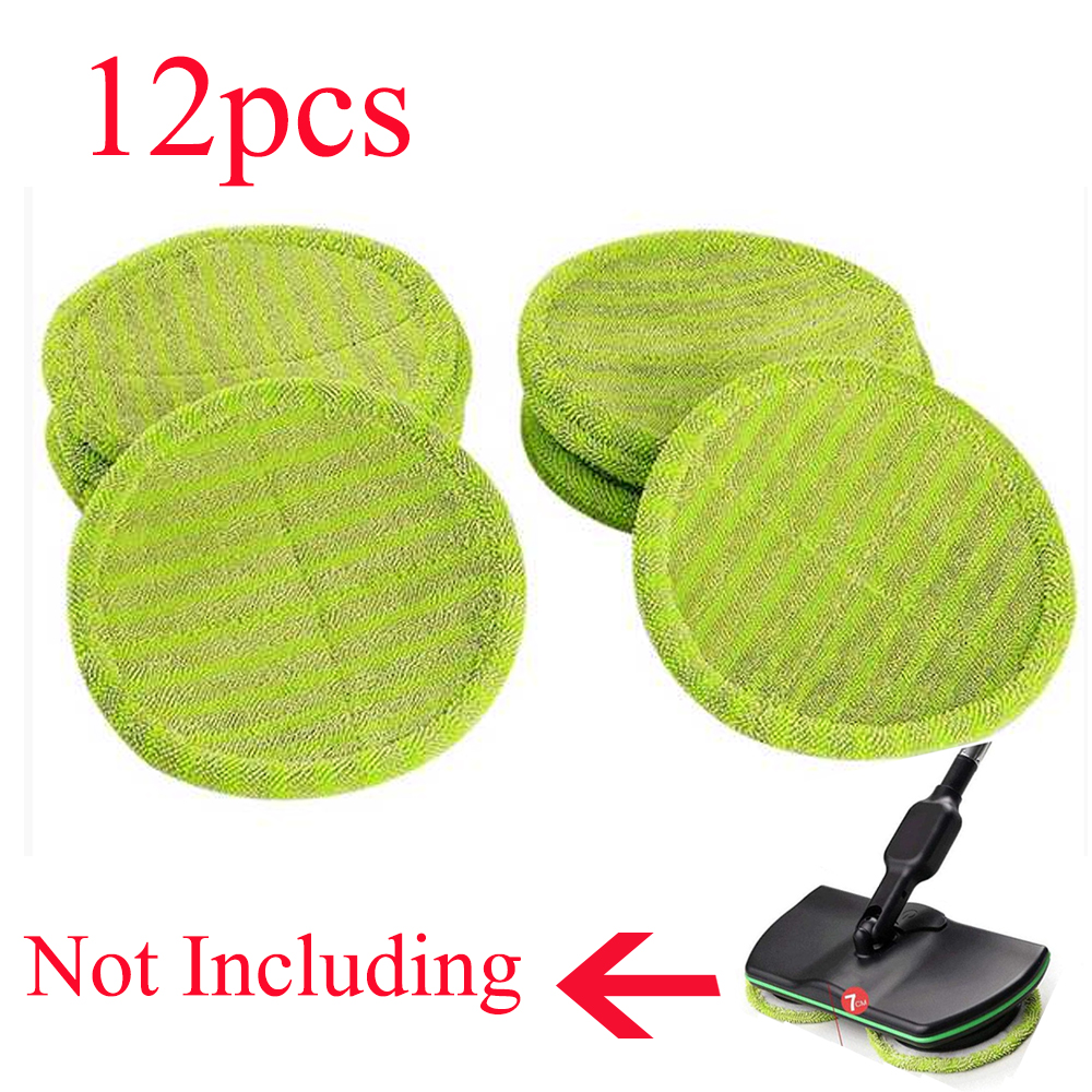 

Cordess Eectric Rotary Mop Repacement Ceaning Pads Eectric Rotary Mop Repacement Washcoths Incuding 12 Ceaning Pads