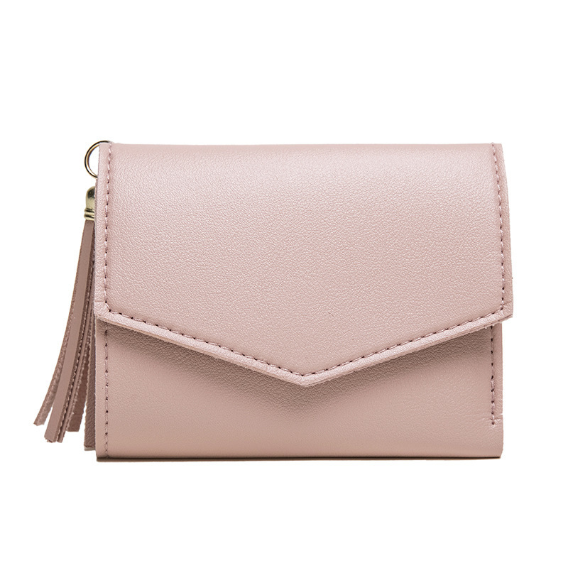 

Dolove Short Portfolio Women's Korean version of The Kwast Small Portfolio Simple Square Simple Portfolios Women's Portfolio Mini Task, Make up the difference