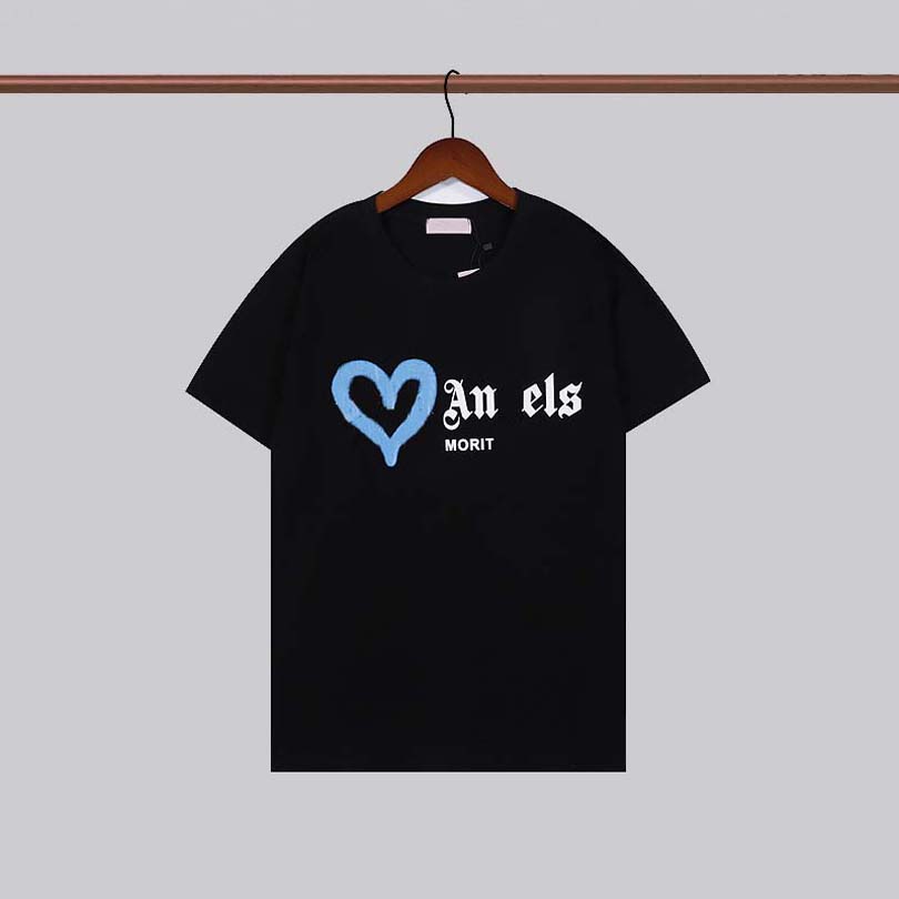 

2021 Summer high quality cotton men's T-shirt Printed letter correction crew neck short sleeve for lovers Casual fashion bottomed shirt 12672, White;black