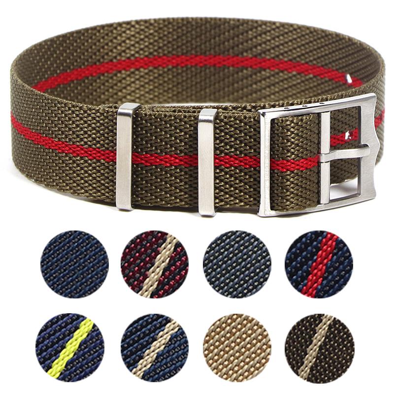 

Watch Bands High-Grade Nylon Material Replacement Braided NATO For Tudors Adjustable Strap