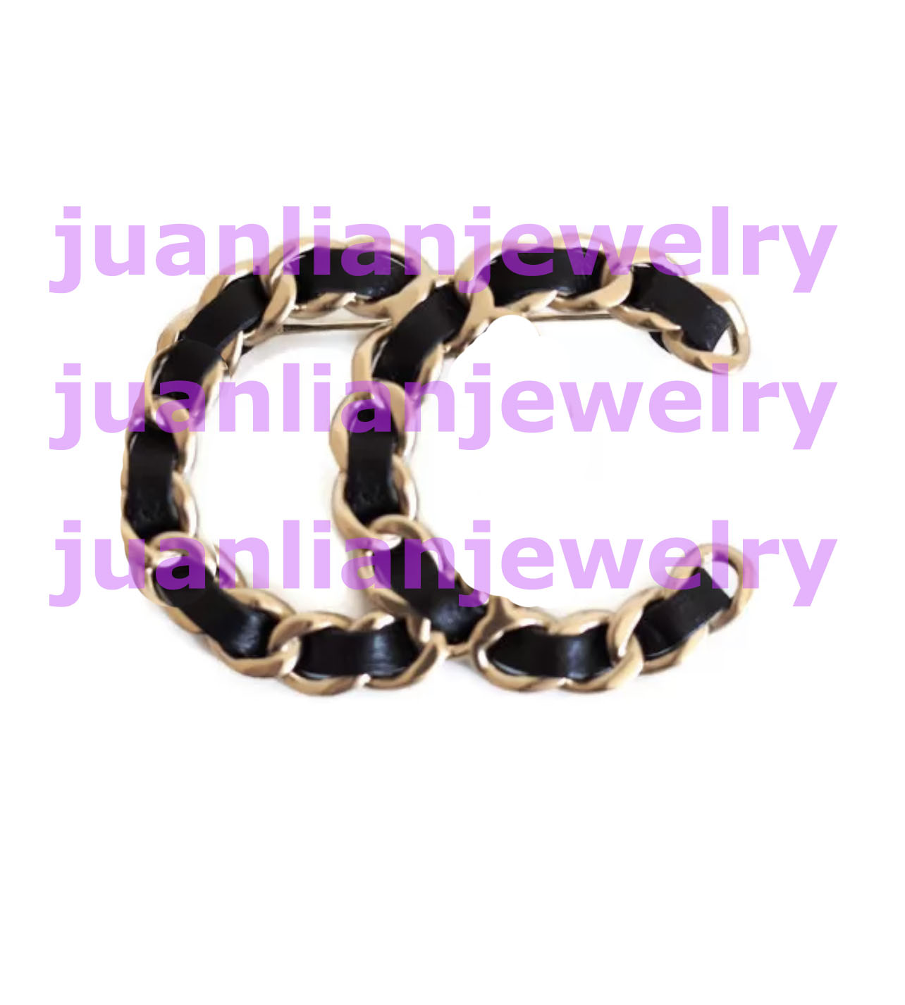 

CHANNEL Brooches Open as C Paris Pins Crystal Letter Brooch Women Pin Clothing Suits Accessories Decoration Charms, Gray