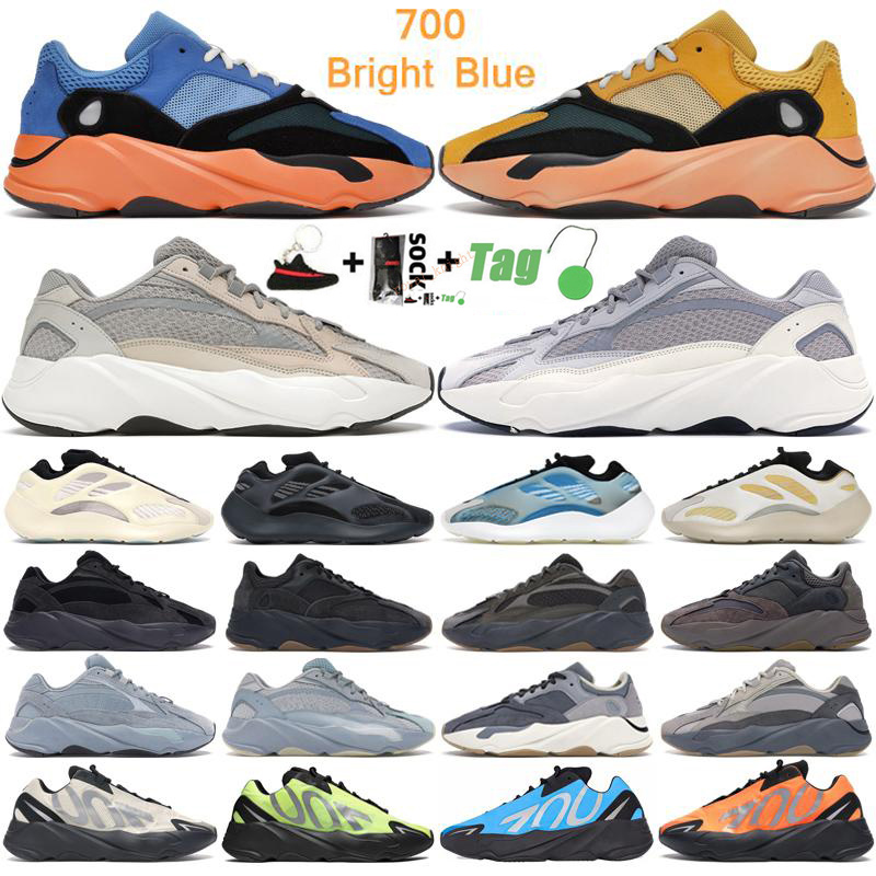 

2022 Sun 700 OG Running Shoes Bright Blue Cream Hospital Blue Azarath Static Utility Black Mauve Tephra Raffles Men Women Reflective Sneakers Mens Sports Trainers, Shoes box