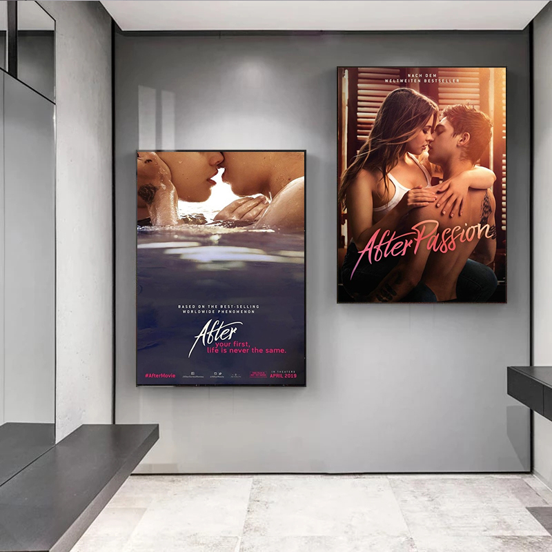 

Home Decor Painting HD Nordic Modern After Lovers Hot Movie Poster Art Printed Canvas Living Room Modular Wall Pictures No Frame