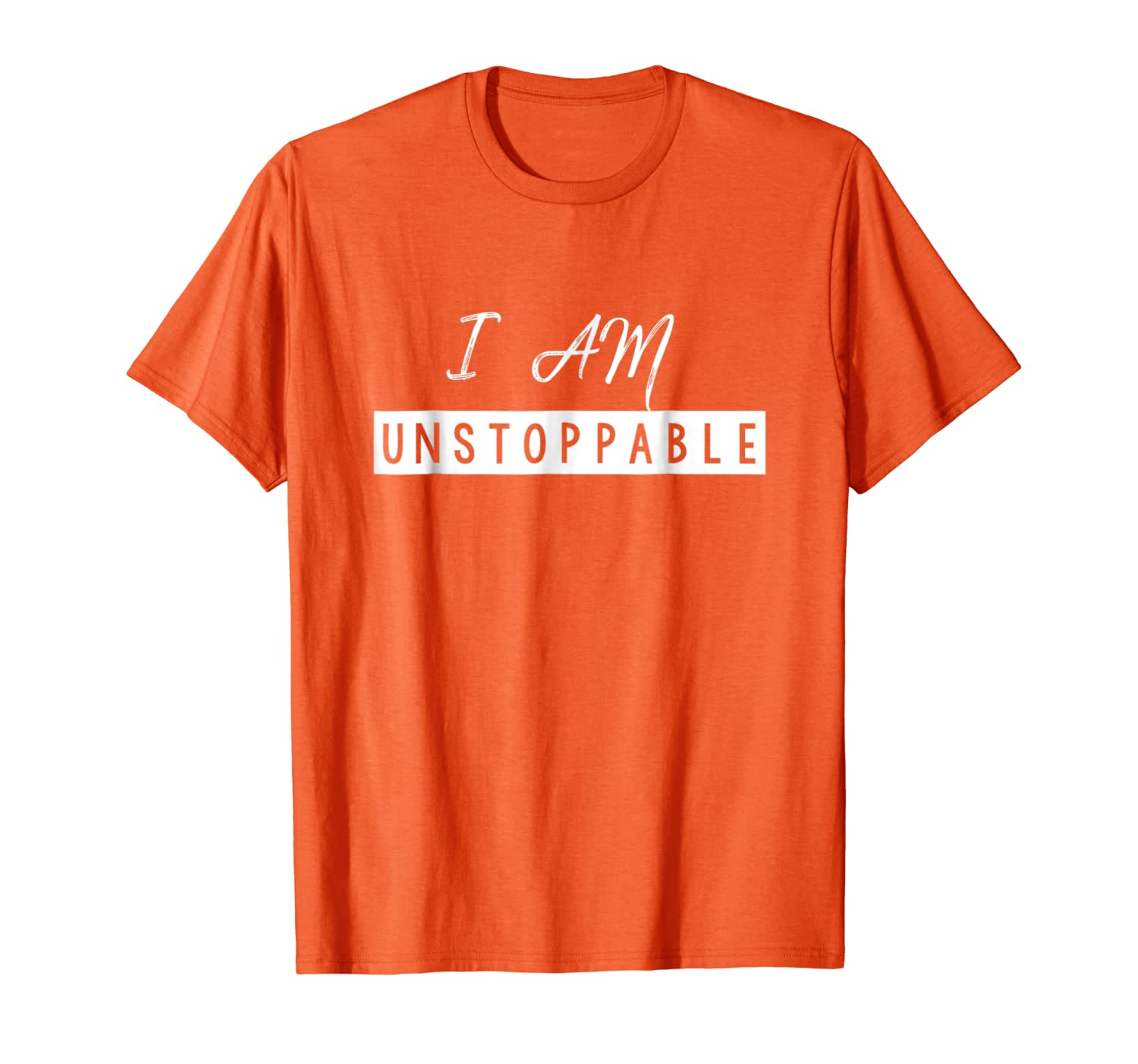 

inspiring motivational tee "i am unsable", White;black