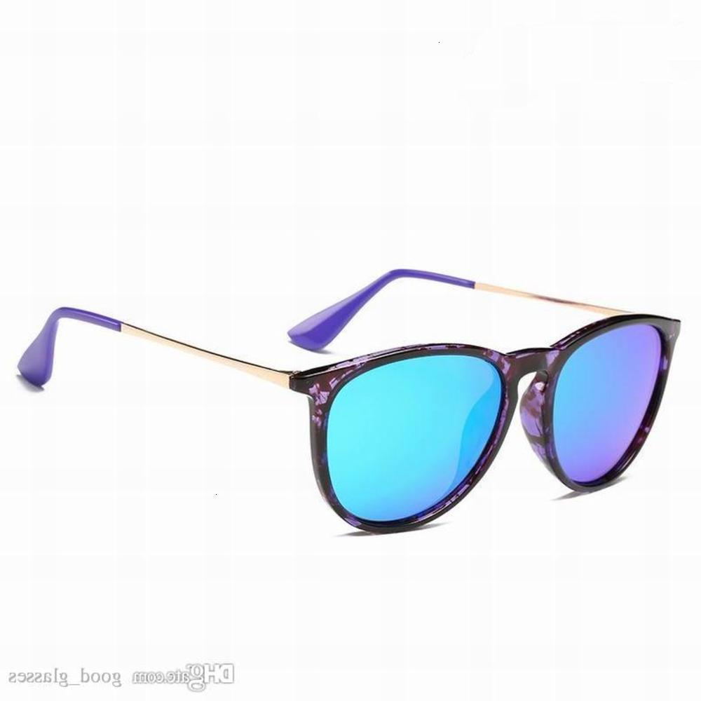 

sunglasses Fashionable sun frames Popular Erik Sunglasses Man Woman Eyewear Designer Round Eric Sun Glasses Brand Matt Leopard UV400 Matte B, Black