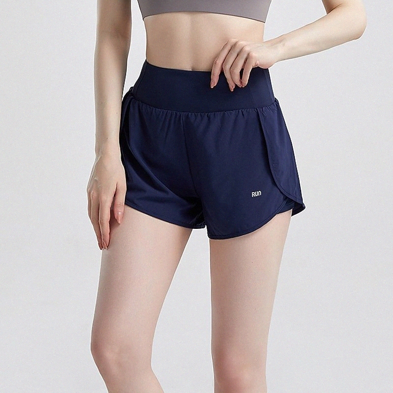 

women's Casual / Sporty Athleisure Shorts 2 in 1 Side Pockets Elastic Waist Short Pants Leisure Sports Weekend Micro-elastic Plain Comfort Mid Waist B P9Sj#, Black