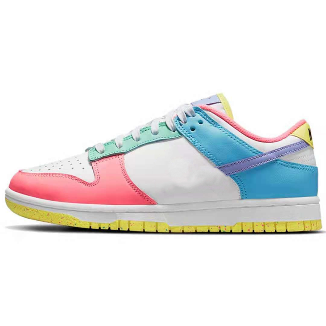 

2021 Low SE Candy Skateboard Shoes Women Red Purple Blue White Multicolor Casual Sneakers Fashion Cool Shoe DD1872 100