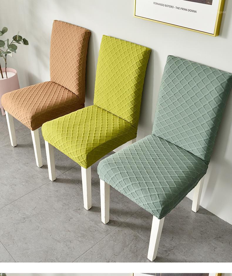 

Chair Covers Solid Color Stretch For Wedding Dining Room Office Banquet Housse De Chaise Cover Seat Cushion Stool