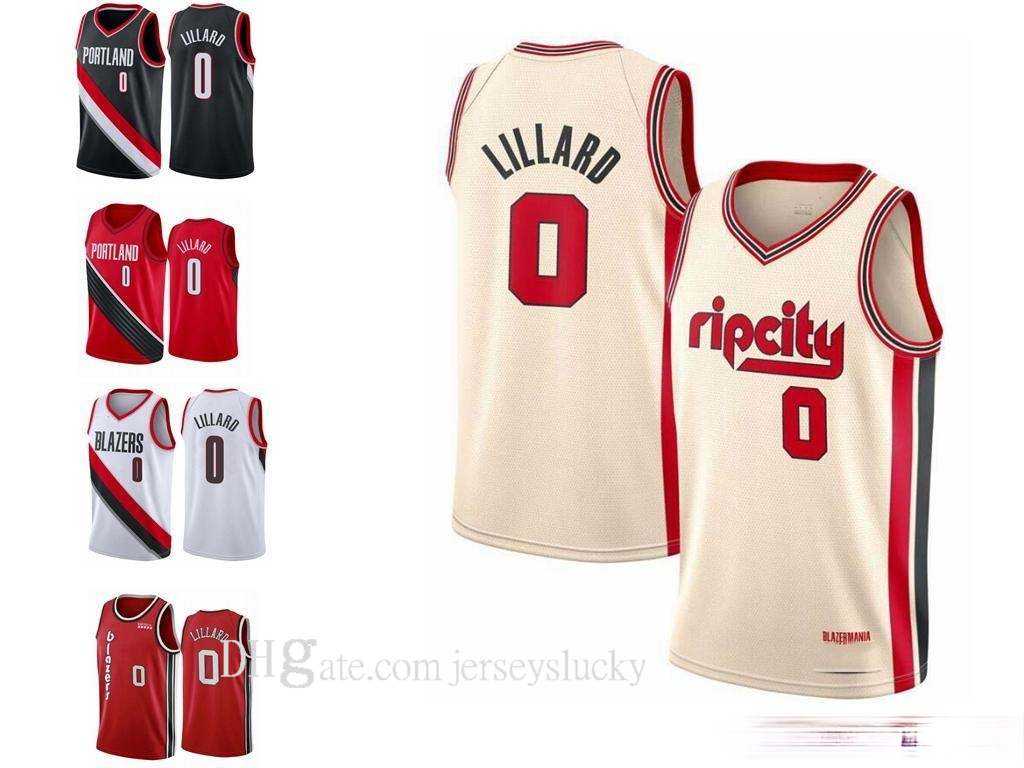 

Men Portland TrailBlazer Damian Lillard basketball jerseys for key players;The swing man sewed and embroidered basketball jerseys.