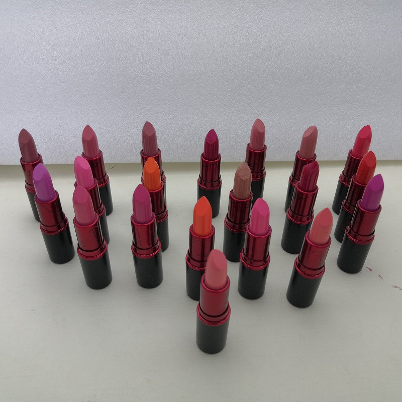 

brand make up matte viva gaga lipstick 3g Makeup Lips 20pcs in stock mac7606#, Customize
