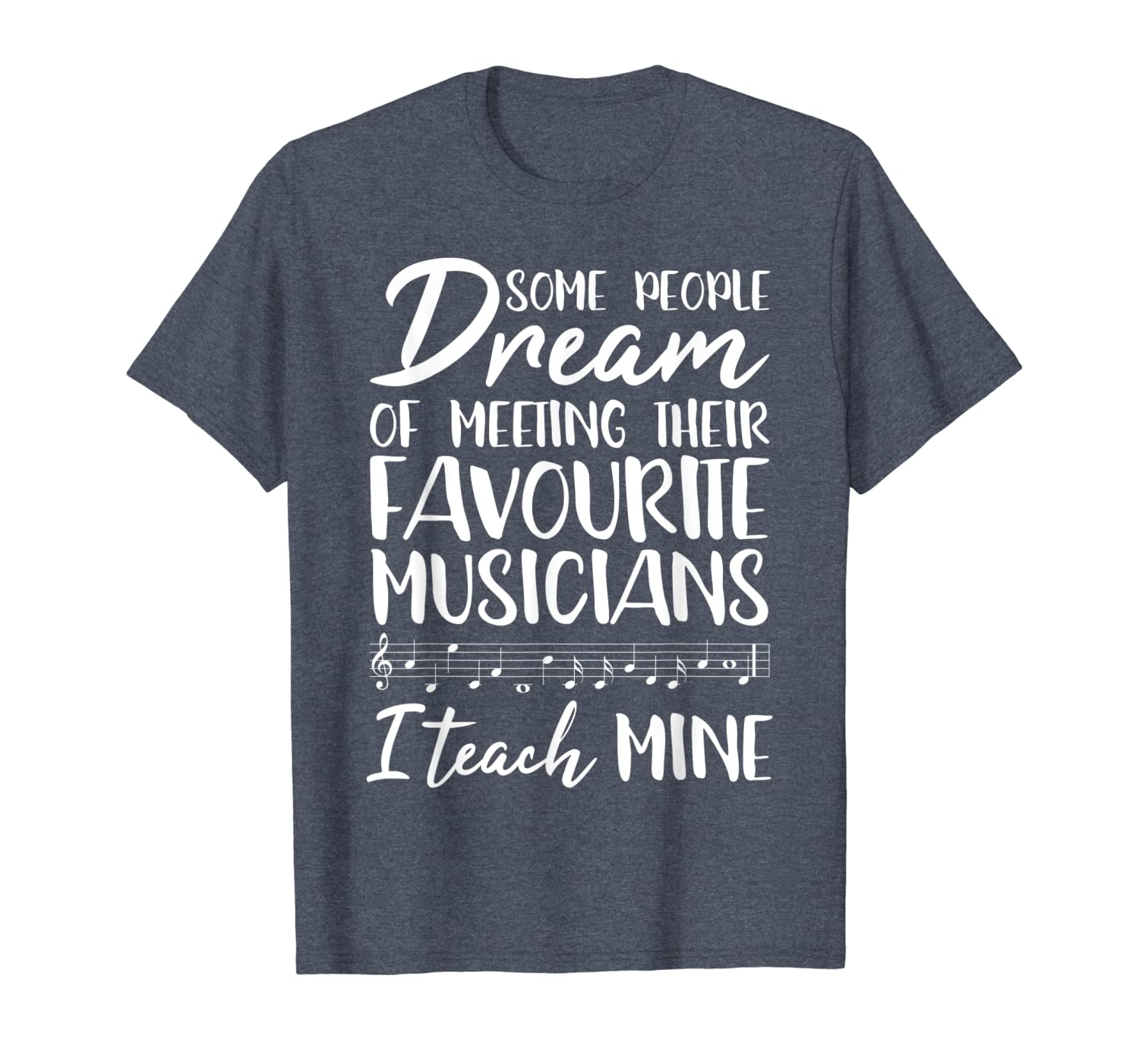 

people dream meeting their musicians gift t-shirt, White;black