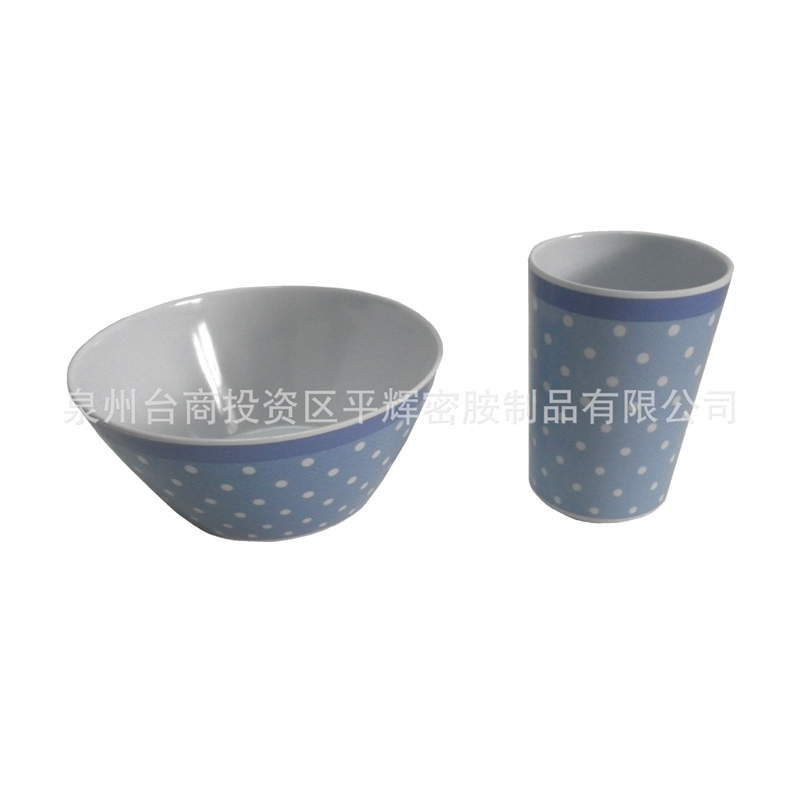 

A5 melamine tableware 6-inch salad bowl and 3-inch cup 7.6 * 10.5cm have been tested