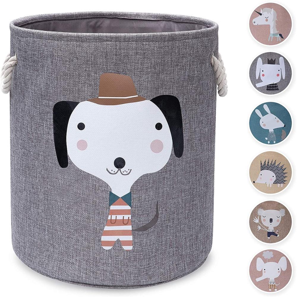 

arge Fodabe aundry Basket Toy Basket Storage Baskets for Kids Dog Toys Cothe Room Dcor Cute Anima aundry Hamper