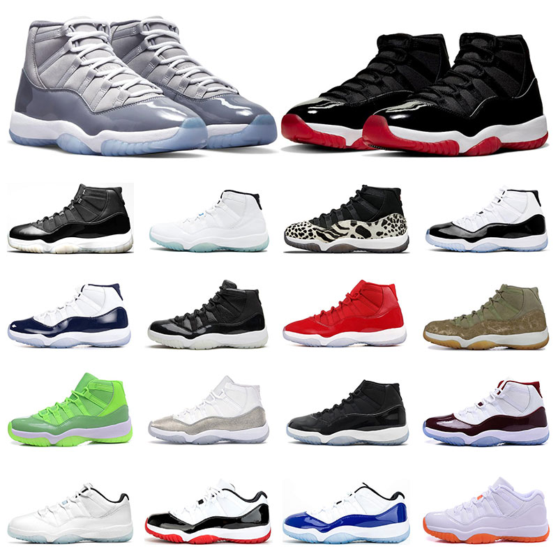 

25th Anniversary Men Basketball Shoes 11 11s Cool Grey Legend Blue white Bred Concord Animal Instinct Citrus Gamma low top women sports sneaker trainers 5.5-13, 14 platinum tint
