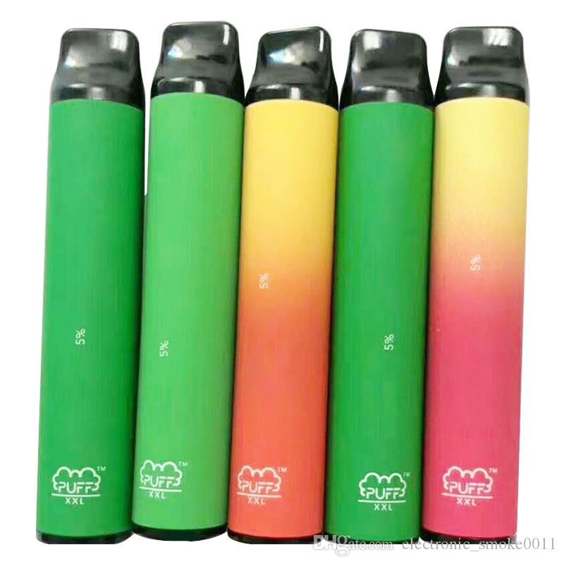 

Puff XXL e cigarettes Bars Disposable Vape disposables vapes OEM ODM Pods 800mAh Battery 1600 puffs Prefilled Bar Plus