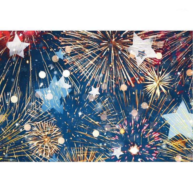 

Party Decoration Christmas Decor Backdrop Colorful Fireworks Stars Background Borns Pography Xmas Year Family Po Booth