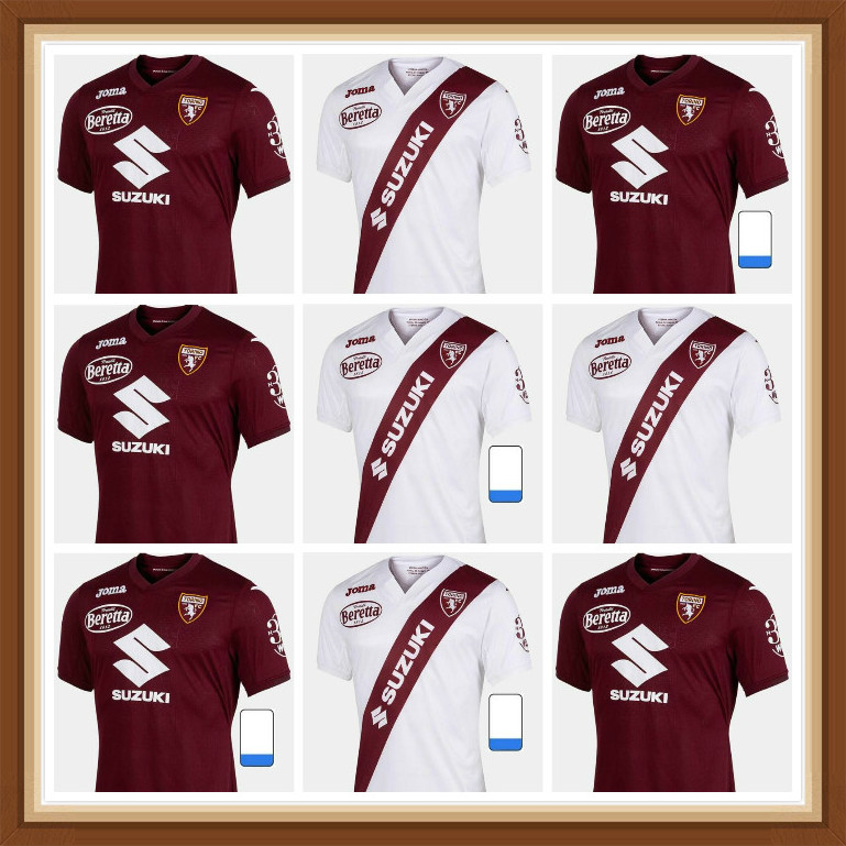 

20 21 Torino FC maglia da calcio Turin Soccer Jerseys BELOTTI IZZO FALQUE NKOULOU 2021 2022 home Maillot de football shirt Kit, Black;yellow