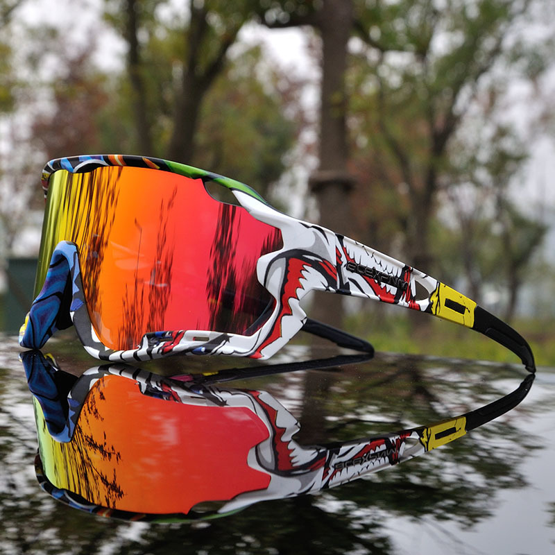 Polarized Acexpnm Brand-new Bicycles Goggles Mountain Bikes Glasses Outdoor Sports Sunglasses Uv400 Eyewear 4 Lens-image-703859370