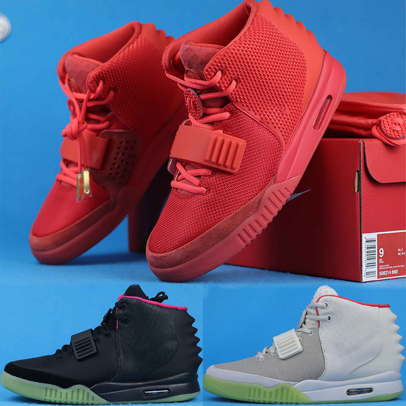 

Top quality NRG Kanye 2 x Basketball Shoe Red October Pure Platinum Mens Fashion Outdoor Sneakers, #1