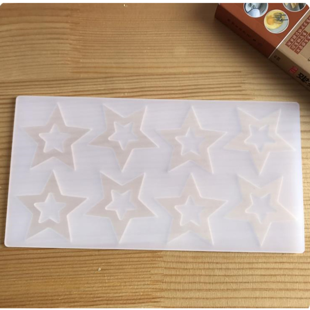 

100pcs 3D Star Shape Silicone Mold Cake Decorating Tools Cupcake Silicone Mold Chocolate Mould Decor Muffin Pan Baking