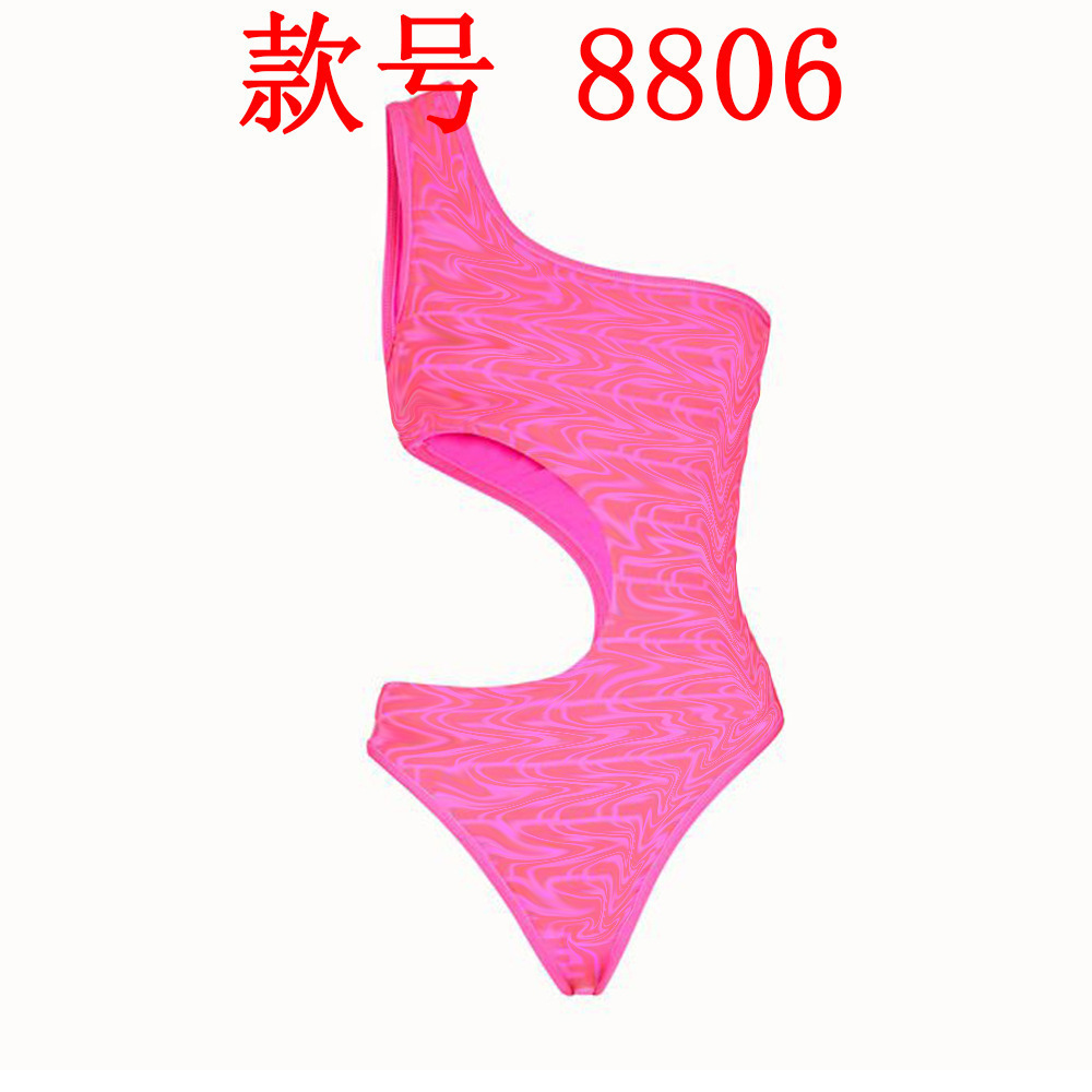 

Open out nightclub swimsuit women' one piece bikini letter swimsuit bikini