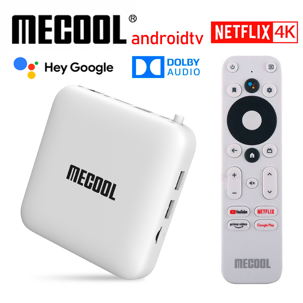 

Mecool KM2 4K Android TV Box Amlogic S905X2 2GB DDR4 USB3.0 SPDIF Ethernet WiFi HDR 10 Widevine L1 ATV TVBOX
