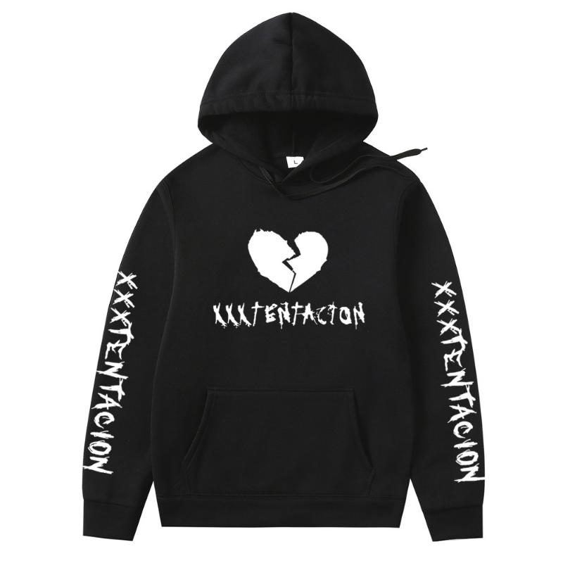 

Men' Hoodies & Sweatshirts XXXtentation Men Women Letters Print Autumn Harajuku Casual Sweatshirt Man Fashion Winter Fleece Hoody Drop, Navy-h