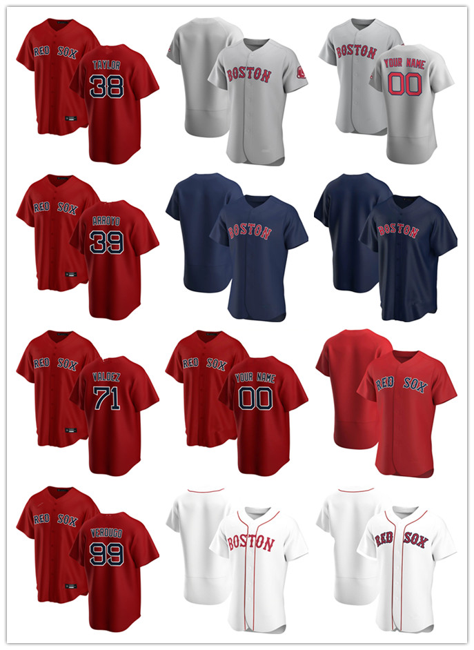 

Custom Mens women Youth Boston Red Sox 99 Alex Verdugo 39 Christian Arroyo 38 Josh Taylor 71 Phillips Valdez Baseball Jerseys, Blue;black