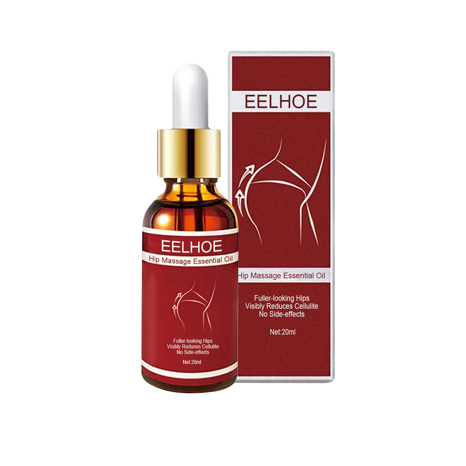 Free freight EELHOE OEM ODM Hip Cares Supply Hip essential oil firming skin body massage care-image-750046802