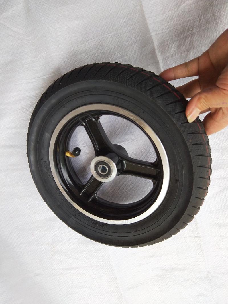 

Motorcycle Wheels & Tires Various Of 10inch 10x2.50 Wheel 10*2.5 Inch Hub Electric Scooter Inner Tube Outer Explosion-proof Advanced Tire