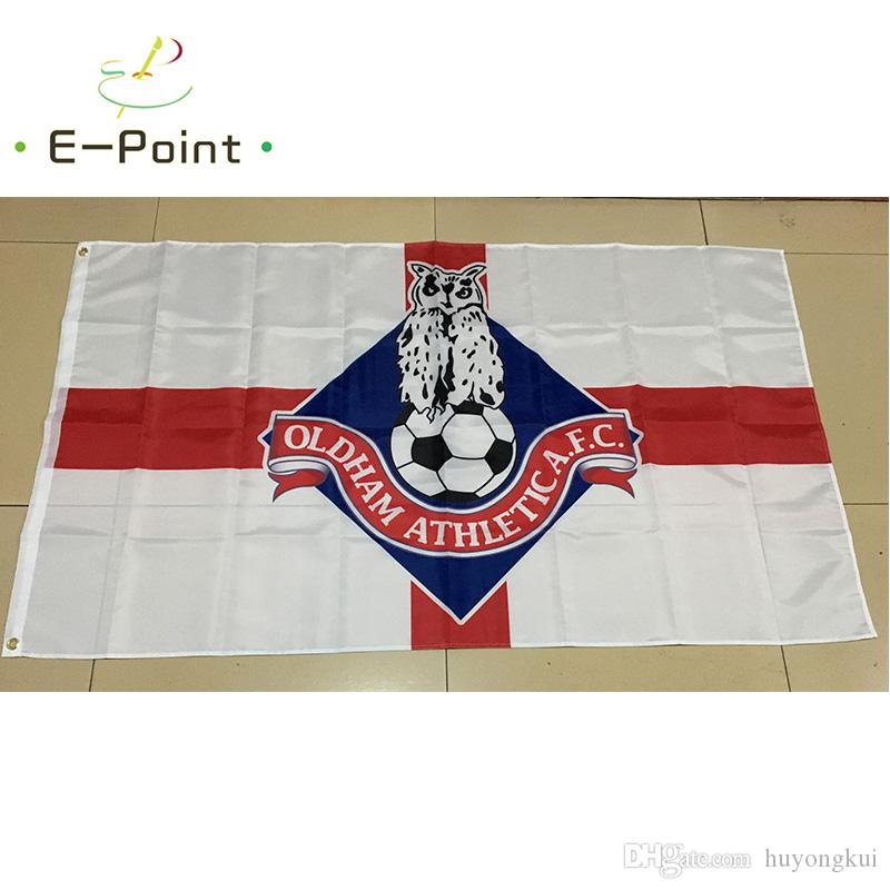 

England Oldham Athletic AFC 3*5ft (90cm*150cm) Polyester EPL flag Banner decoration flying home & garden flag Festive gifts